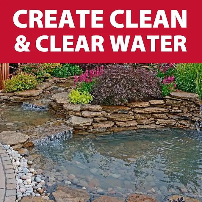 The Pond Guy Seasonal Defense, Spring & Fall Beneficial Bacteria, Barley & Enzymes, Cold Water Pond Sludge & Scum Treatment, Fish & Plant Safe, 12 Packets by GreenHaven Gardens