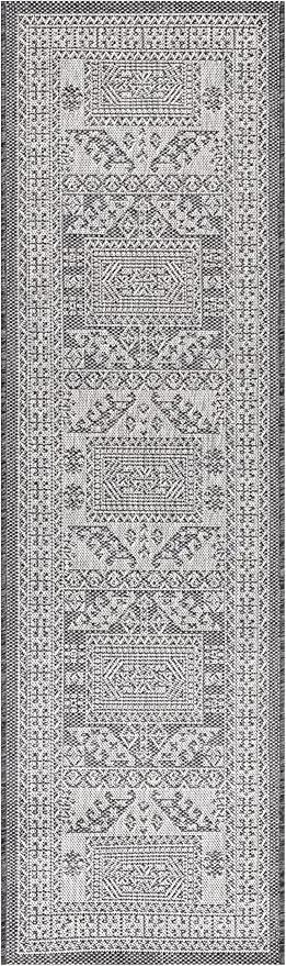 Keen Home Design Terrace Outdoor Runner Rug - 2x8 Washable Indoor/Outdoor Rug for Patio, Kitchen, Balcony, Beach, Garden, Deck and Porch, Size: 2'2"x7'7" by GreenHaven Gardens
