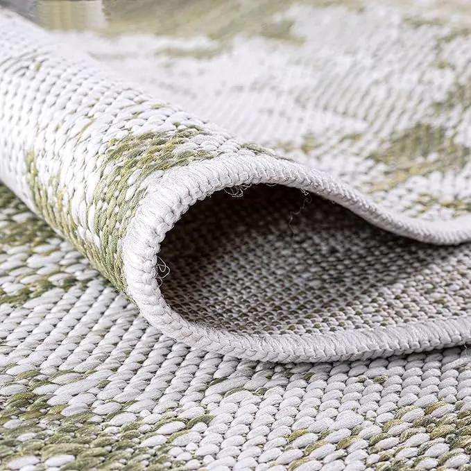 Keen Home Design Terrace Outdoor Runner Rug - 2x6 Washable Indoor/Outdoor Rug for Patio, Kitchen, Balcony, Beach, Garden, Deck and Porch, Size: 2'2"x5'7" by GreenHaven Gardens