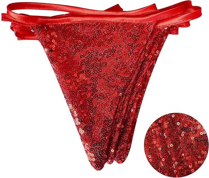 Red Party Decorations Double Sided Sequin Red Triangle Pennant Banner Flag Bunting Garland for Birthday Graduations Anniversary Wedding Engagement Bachelorette Valentines Bridal Shower Hen Party Decor by GreenHaven Gardens