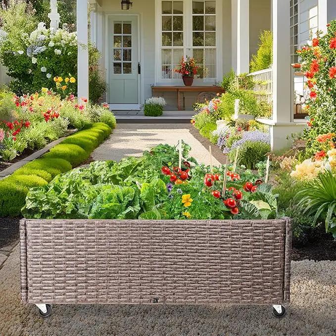 WONDER GARDEN Raised Garden Bed-Planter Box - Elevated Raised Garden Beds Outdoor with Legs for Vegetables Flower Herb Backyard Patio by GreenHaven Gardens