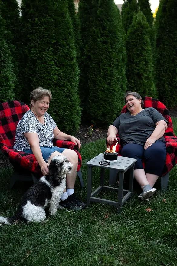 CITYBONFIRES The Chair Blanket™ Reversible Waterproof with Sherpa Lining – Portable Outdoor Cover for Camping, Sports & Patio – Folds into Carry Pouch with Strap - Buffalo Plaid by GreenHaven Gardens