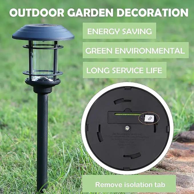 MAGGIFT Solar Powered Pathway Lights - 6 Pack, Waterproof, Warm White for Lawn, Patio, Yard, Walkway, Deck, Driveway by GreenHaven Gardens