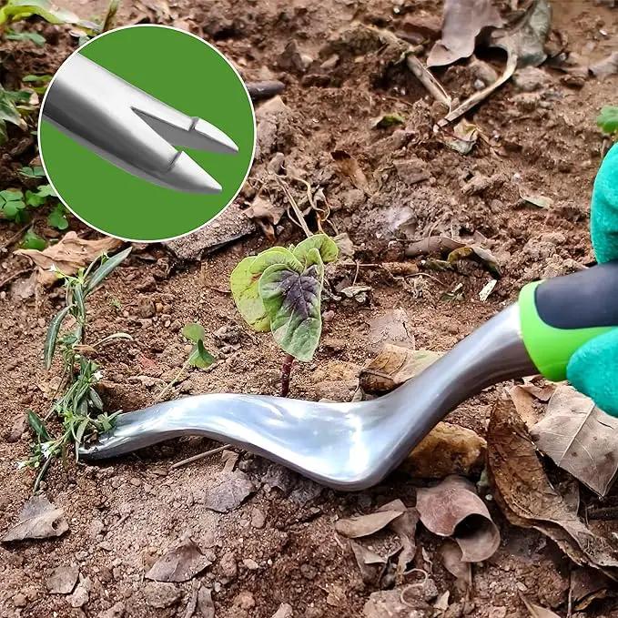 41-Piece Premium Gardening Tool Set, Stainless Steel Heavy Duty Gardening Tool Kit, with Non-Slip Rubber Grip, Storage Tote Bag, Outdoor Hand Tools, Ideal Gardening Gifts for All (Green/Grey) by GreenHaven Gardens