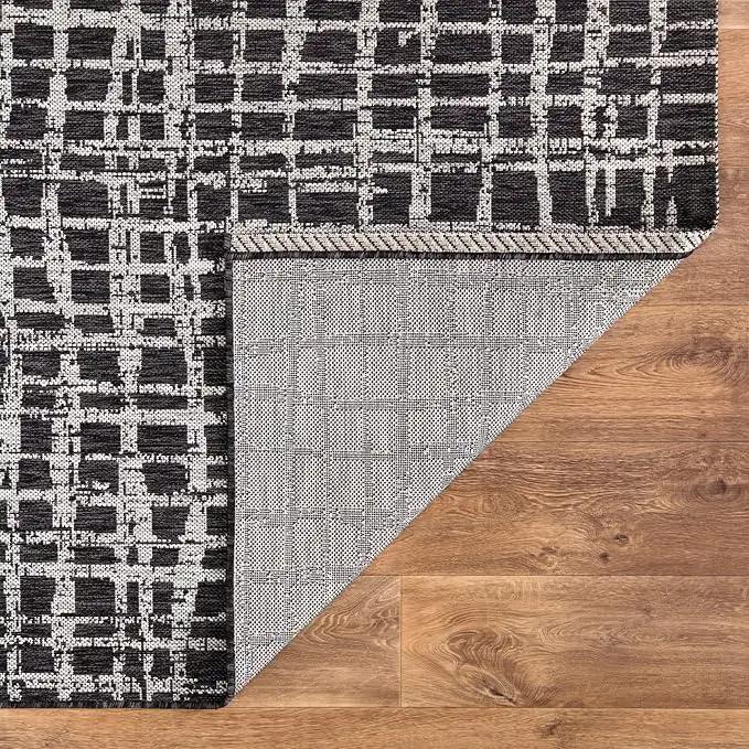 Keen Home Design Outdoor Runner Rug - 2x10 Washable Indoor/Outdoor Rug for Patio, Balcony, Kitchen, Garden, Beach, Deck and Porch. Size: 2'2" x 9'11" by GreenHaven Gardens