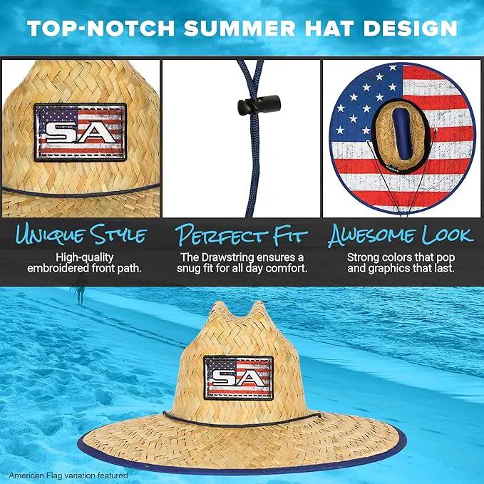 S A Company Summer Straw Hats for UV Sun Protection | Unisex Adult by GreenHaven Gardens