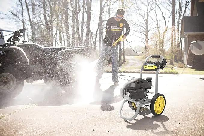Champion Power Equipment 3200-PSI 2.5-GPM Low Profile Gas Pressure Washer with Honda Engine by GreenHaven Gardens