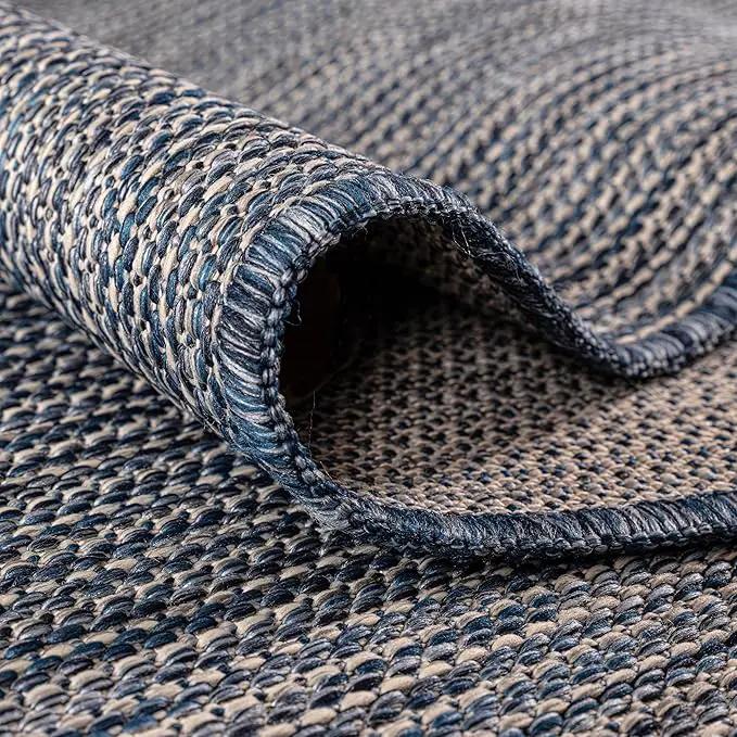 Keen Home Design Terrace Outdoor Area Rug - 5x8 Washable Indoor/Outdoor Rug for Patio, Kitchen, Balcony, Beach, Garden, Deck and Porch, Size: 5'3"x7'7" by GreenHaven Gardens