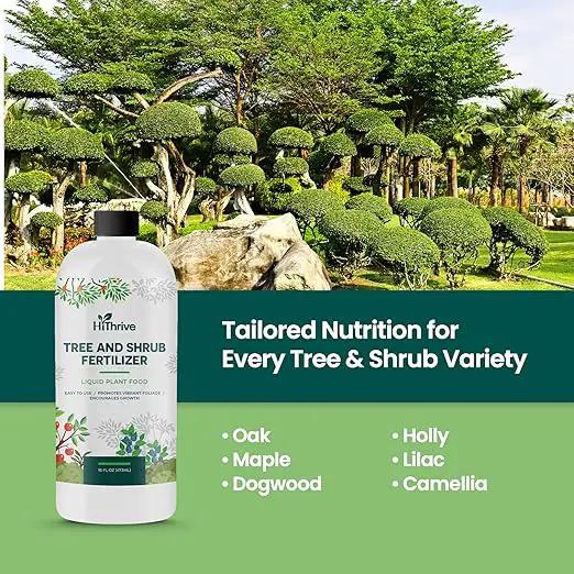 16oz Tree and Shrub Plant Food - Makes 16 Gallons of Tree and Shrub Fertilizer, Liquid Plant Fertilizer for Healthy Roots, Foliage & Year-Round Growth, Nutrient-Rich Formula for All Trees & Shrubs by GreenHaven Gardens