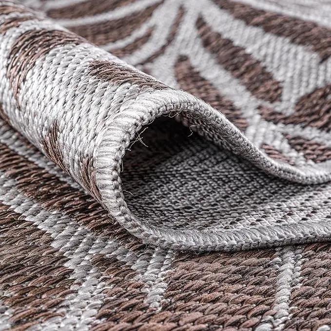 Keen Home Design Terrace Outdoor Throw Rug - 3x5 Washable Indoor/Outdoor Rug for Patio, Kitchen, Balcony, Beach, Garden, Deck and Porch, Size: 3'x5' by GreenHaven Gardens