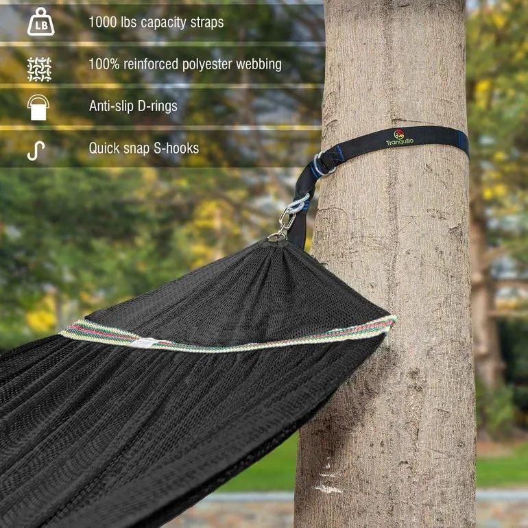 Tranquillo Universal 2-Person Double Hammock for Ultimate Relaxation by Megsu