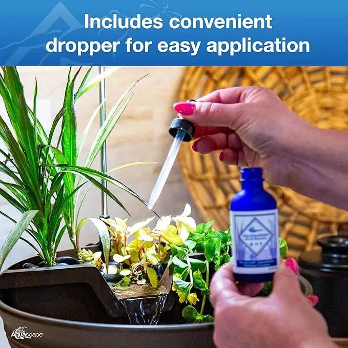 Aquascape AquaGarden Tabletop Fountain Maintenance Water Treatment, 4-in-1, 2 oz, 96097 by GreenHaven Gardens