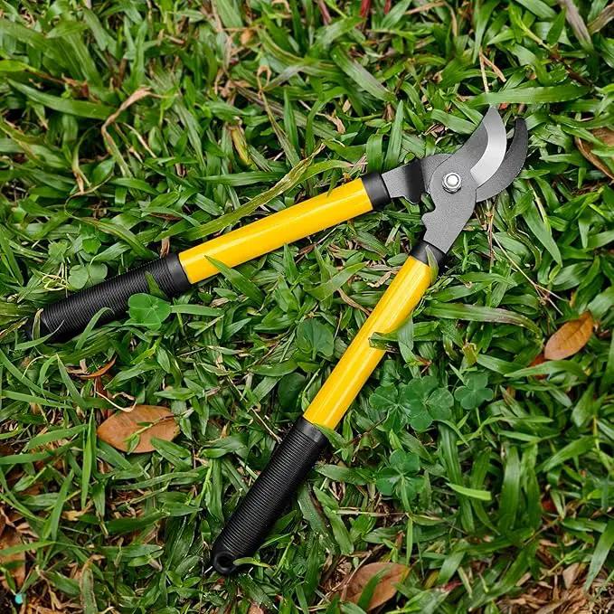 41-Piece Premium Gardening Tool Set, Stainless Steel Heavy Duty Gardening Tool Kit, with Non-Slip Rubber Grip, Storage Tote Bag, Outdoor Hand Tools, Ideal Gardening Gifts for All (Green/Grey) by GreenHaven Gardens