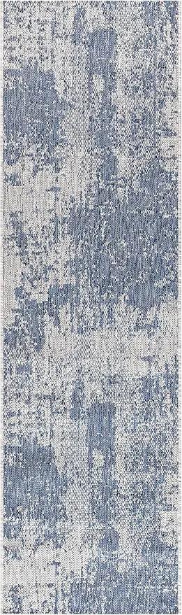 Keen Home Design Terrace Outdoor Runner Rug - 2x6 Washable Indoor/Outdoor Rug for Patio, Kitchen, Balcony, Beach, Garden, Deck and Porch, Size: 2'2"x5'7" by GreenHaven Gardens