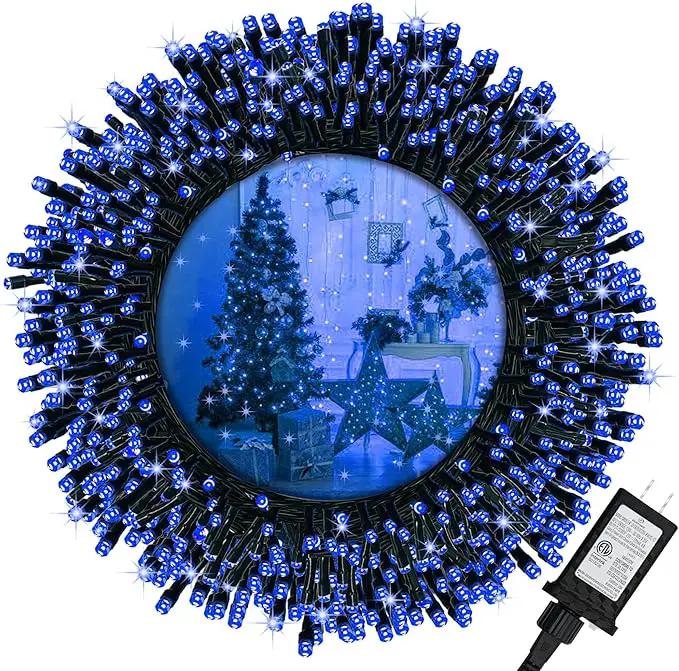 Christmas Lights,100 LED 39FT Outdoor/Indoor Christmas Lights Plug in with 8 Modes & Timer & Memory Function, Waterproof Christmas Lights Outdoor for Holiday Party Christmas Tree Decor by GreenHaven Gardens