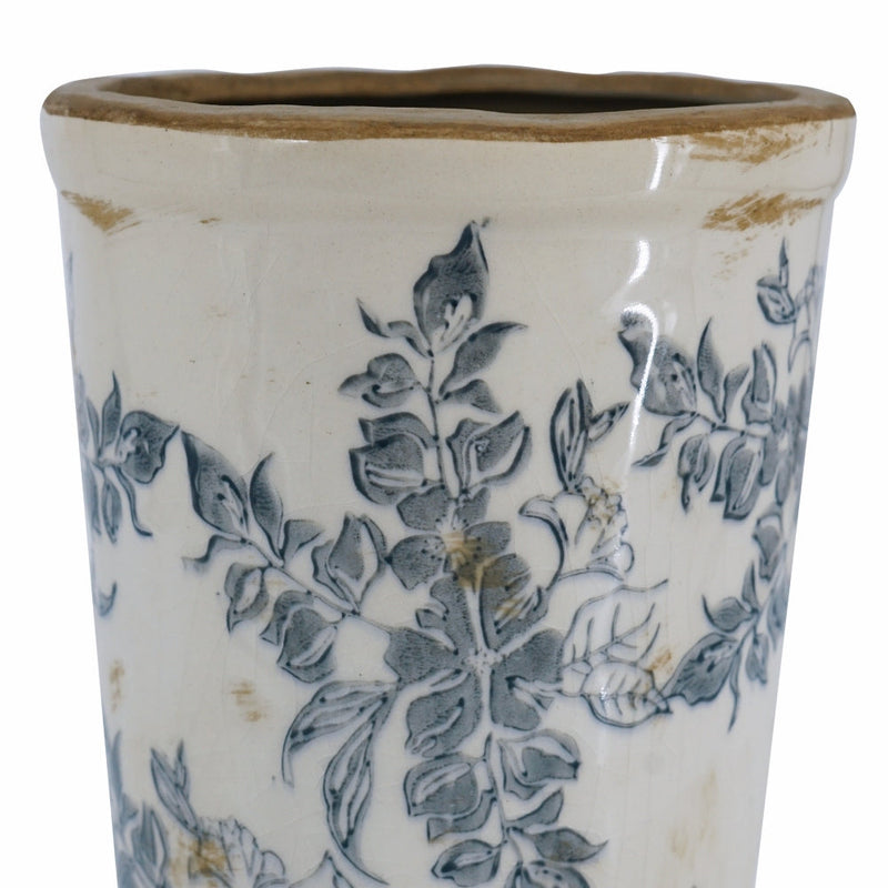 5.3x5.3x9.6' Flower Vase with Wide Mouth by HouseOfZazla