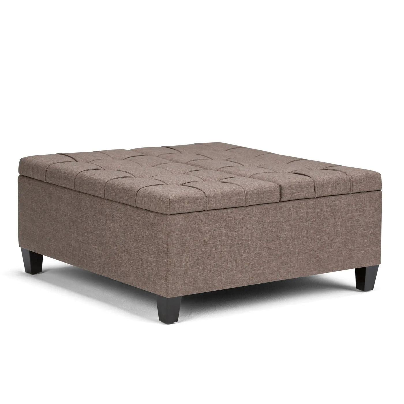 Harrison - Upholstered Coffee Table Storage Ottoman by HouseOfZazla