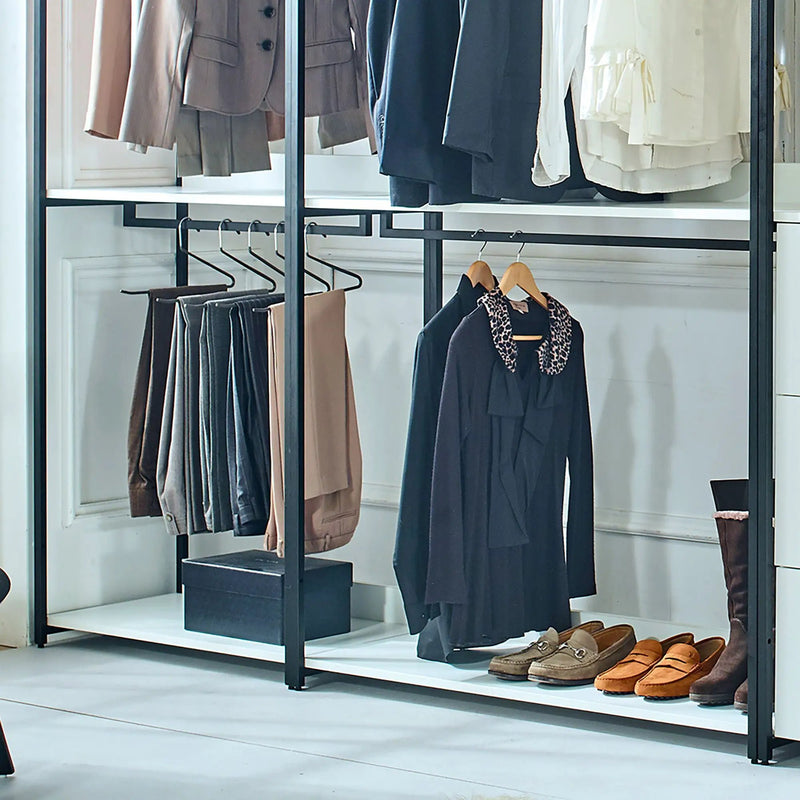 Fiona - Walk-In Closet System, Freestanding - White by HouseOfZazla
