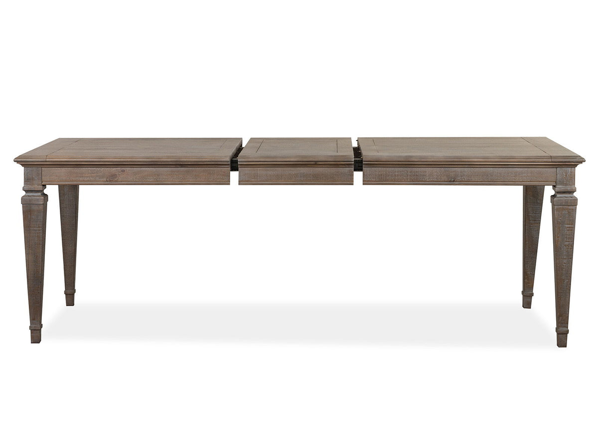 Lancaster - Rectangular Dining Table - Dovetail Gray, photo 4 of 7