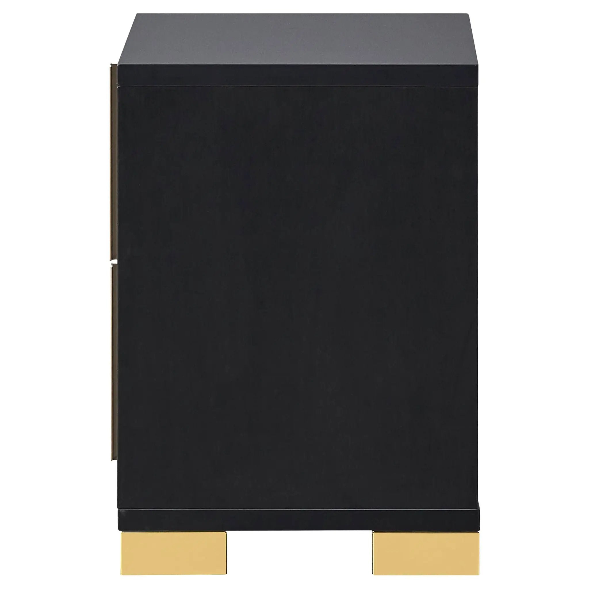 Marceline 2-drawer Nightstand Black by Unique Piece Furniture