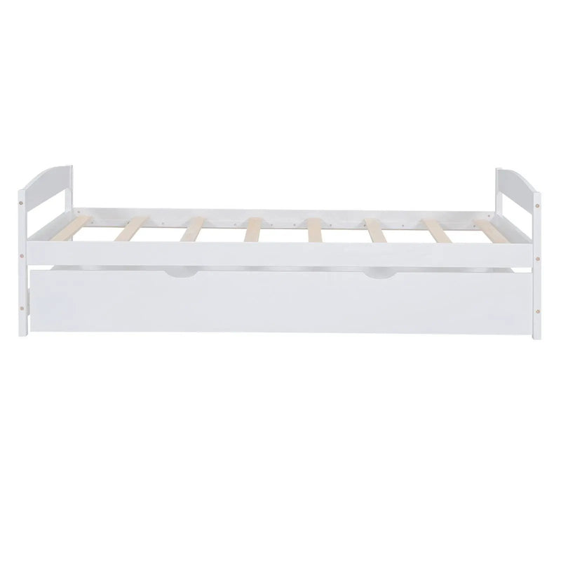 Platform Bed With Trundle