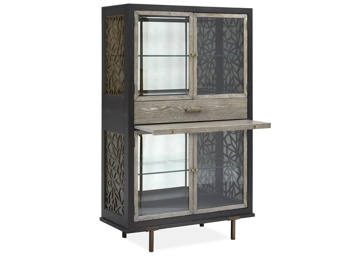 Ryker - Display Cabinet - Homestead Brown, photo 5 of 7