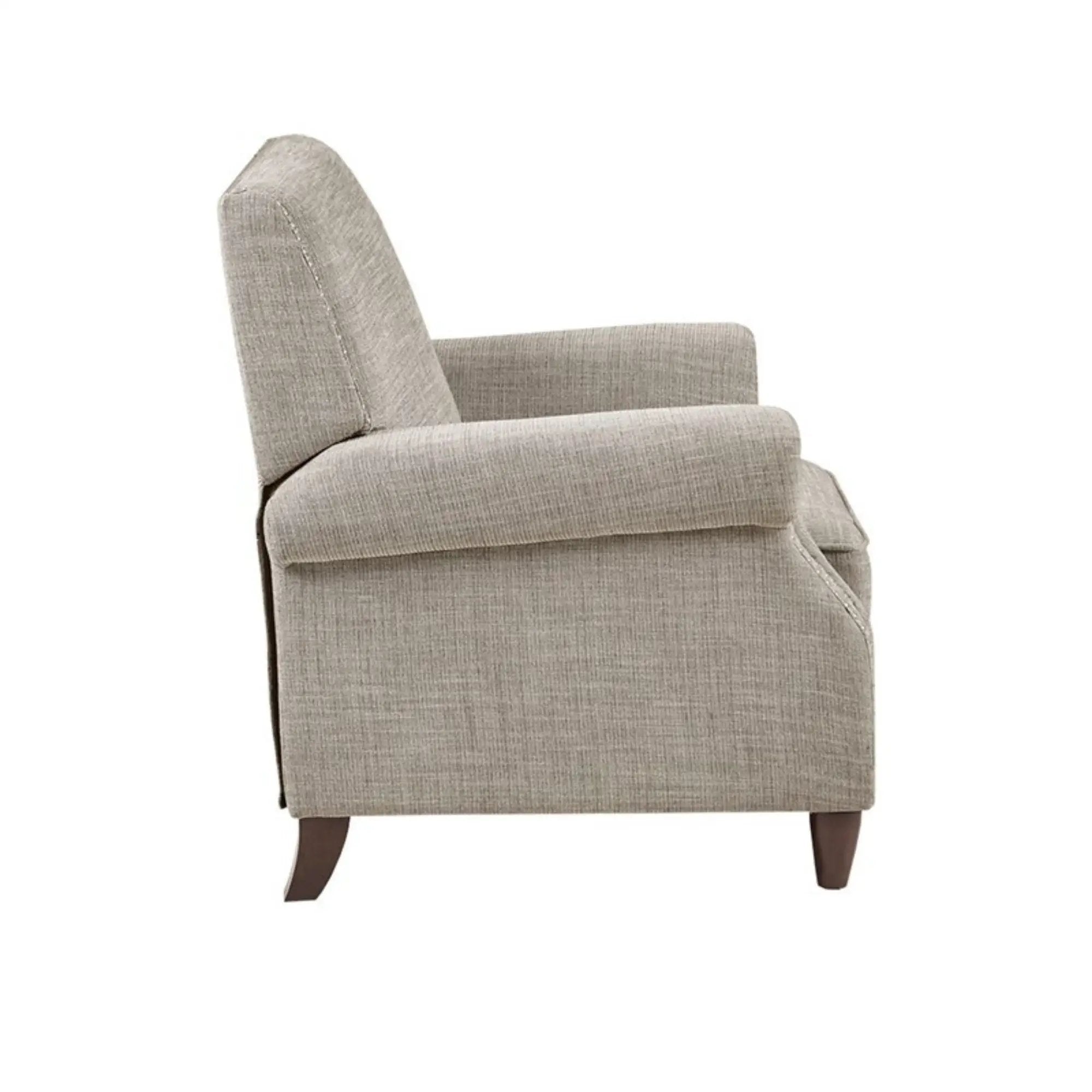 Julian - Push Back Recliner With Reclining Function - Sand by HouseOfZazla