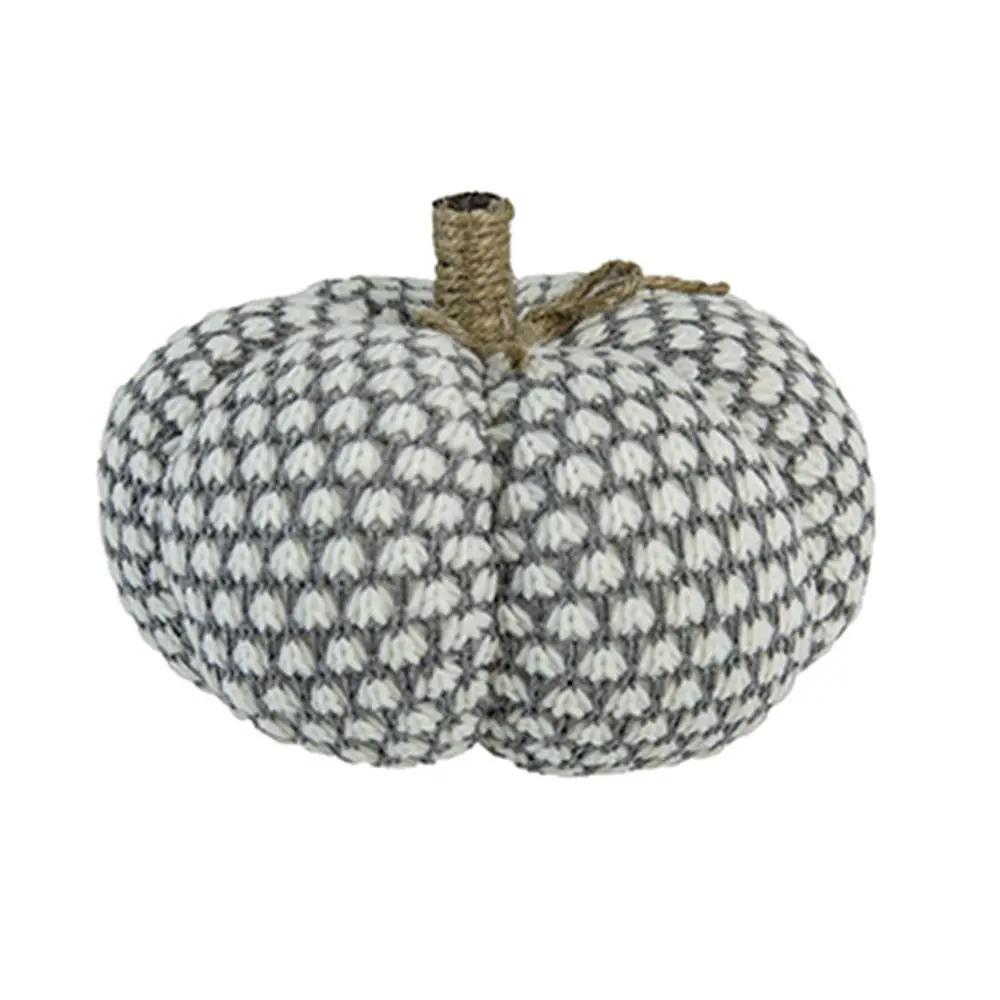Knite Pumpkin Ornament Decor For Holiday Harvest Festival Fall Festival & Thanksgiving by HouseOfZazla