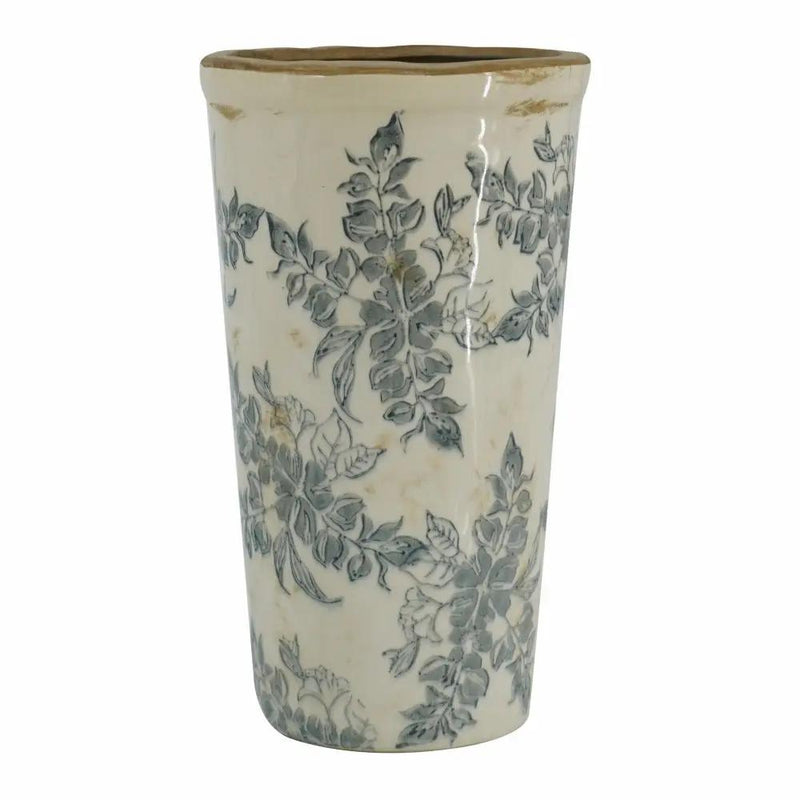 5.3x5.3x9.6' Flower Vase with Wide Mouth by HouseOfZazla
