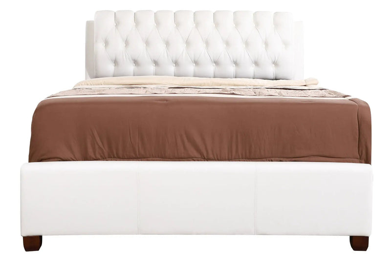 Tufted Upholstered Bed by Unique Piece Furniture