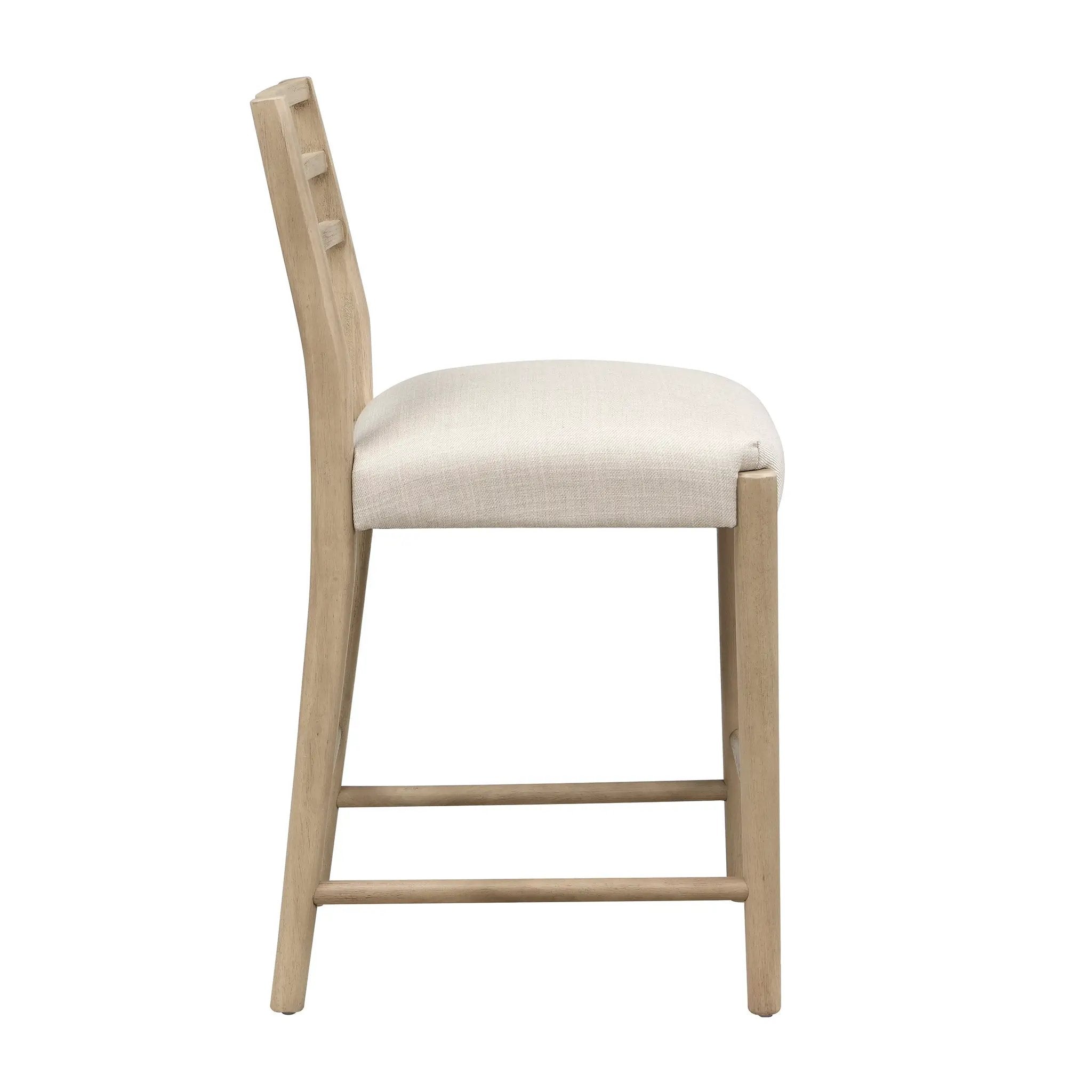 Counter Stool with Ladder Back (Set of 2) by HouseOfZazla