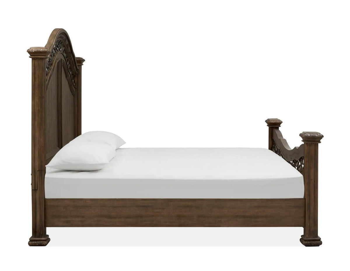 Durango - Wood Panel Bed - Willadeene Brown, photo 3 of 7