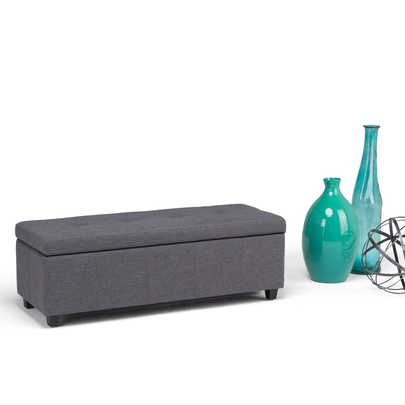 Castleford - Contemporary Storage Ottoman by HouseOfZazla