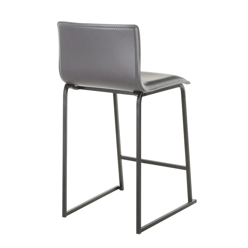 Mara - Upholstered Contemporary Counter Stool (Set of 2) by HouseOfZazla