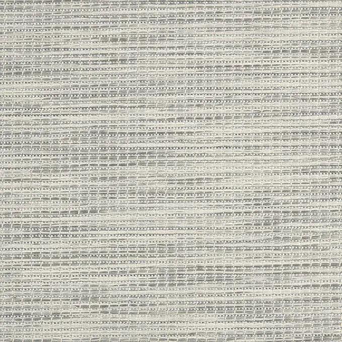 Nourison Positano Indoor-Outdoor Light Grey 5' x 7' Area Rug, Easy Cleaning, Non Shedding, Bed Room, Living Room, Dining Room, Backyard, Deck, Patio (5x7) by GreenHaven Gardens