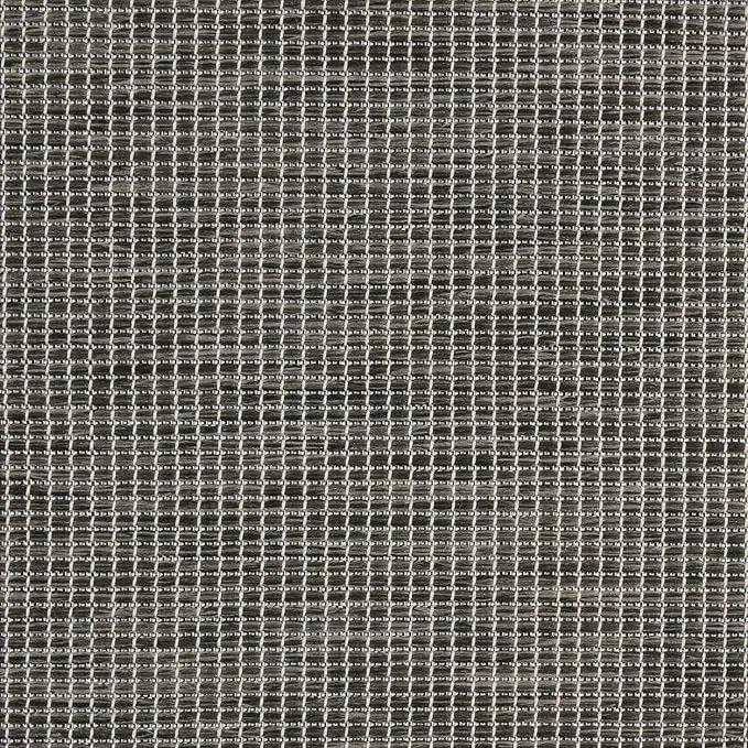 Nourison Positano Indoor-Outdoor Charcoal 6' x 9' Area Rug, Easy Cleaning, Non Shedding, Bed Room, Living Room, Dining Room, Backyard, Deck, Patio (6x9) by GreenHaven Gardens