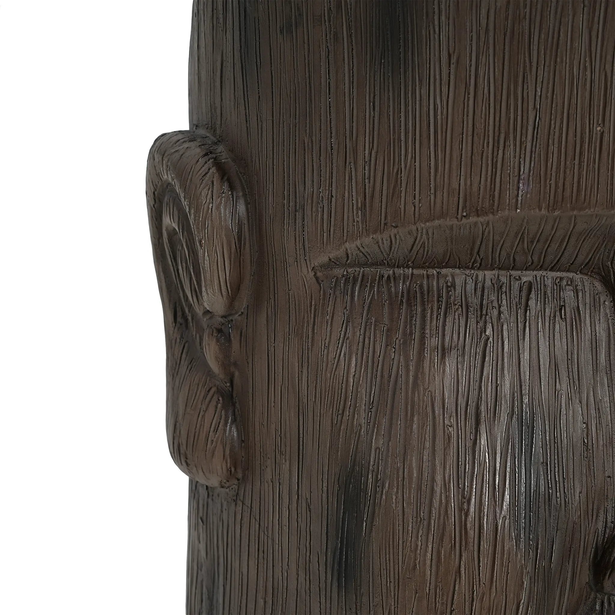 Outdoor Side Table Easter Island Moai Statue Pedestal by HouseOfZazla