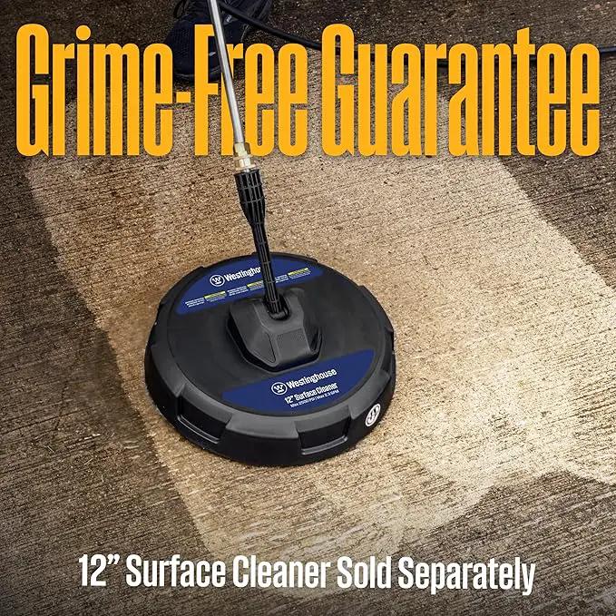 Westinghouse ePX3100 Electric Pressure Washer, 2300 Max PSI 1.76 Max GPM with Anti-Tipping Technology, Onboard Soap Tank, Pro-Style Steel Wand, 5-Nozzle Set, for Cars/Fences/Driveways/Home/Patios by GreenHaven Gardens