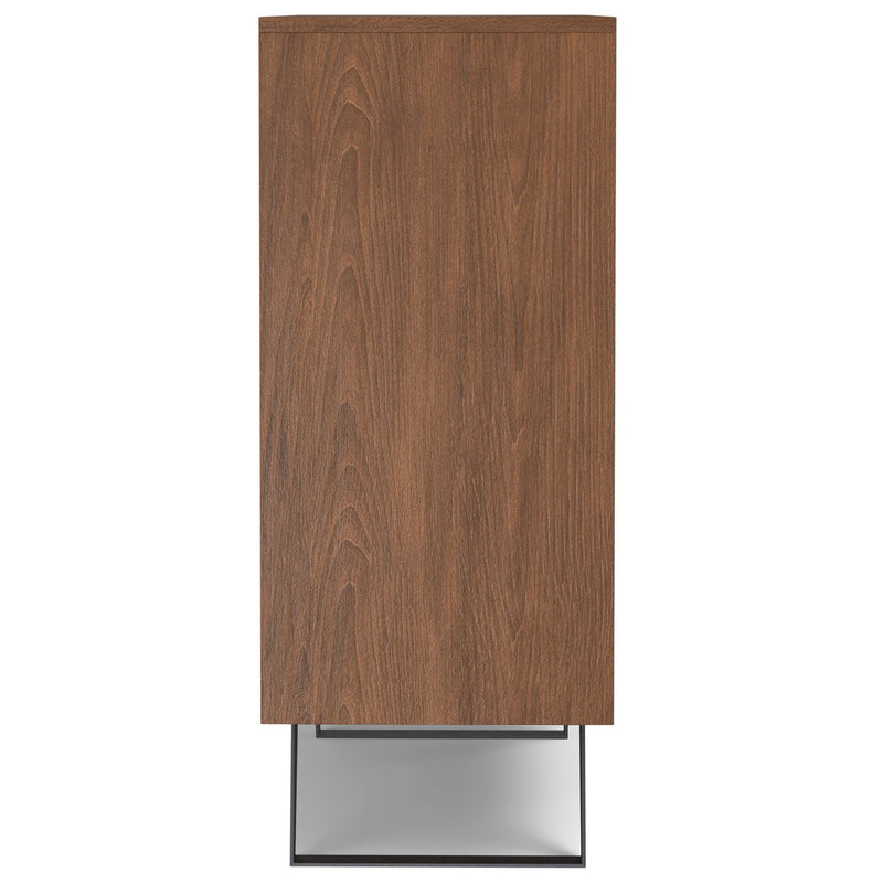 Handcrafted Medium Storage Cabinet with Adjustable Shelves - Dark Brown, photo 4 of 9