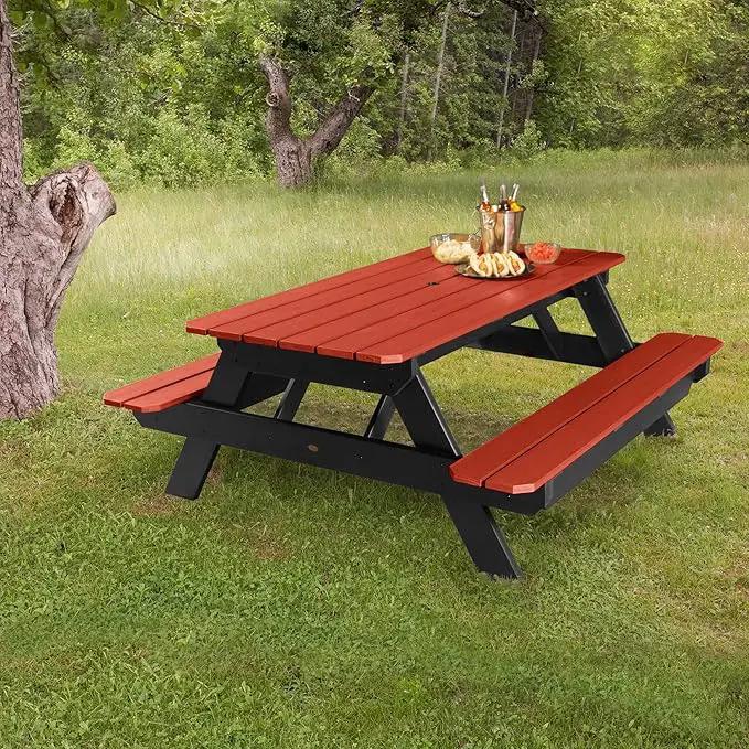 highwood Hometown Picnic Table, 6 Foot, Jasper by GreenHaven Gardens
