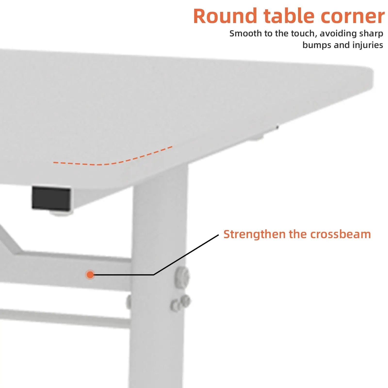 Height-Adjustable Multifunctional Study Desk by HouseOfZazla