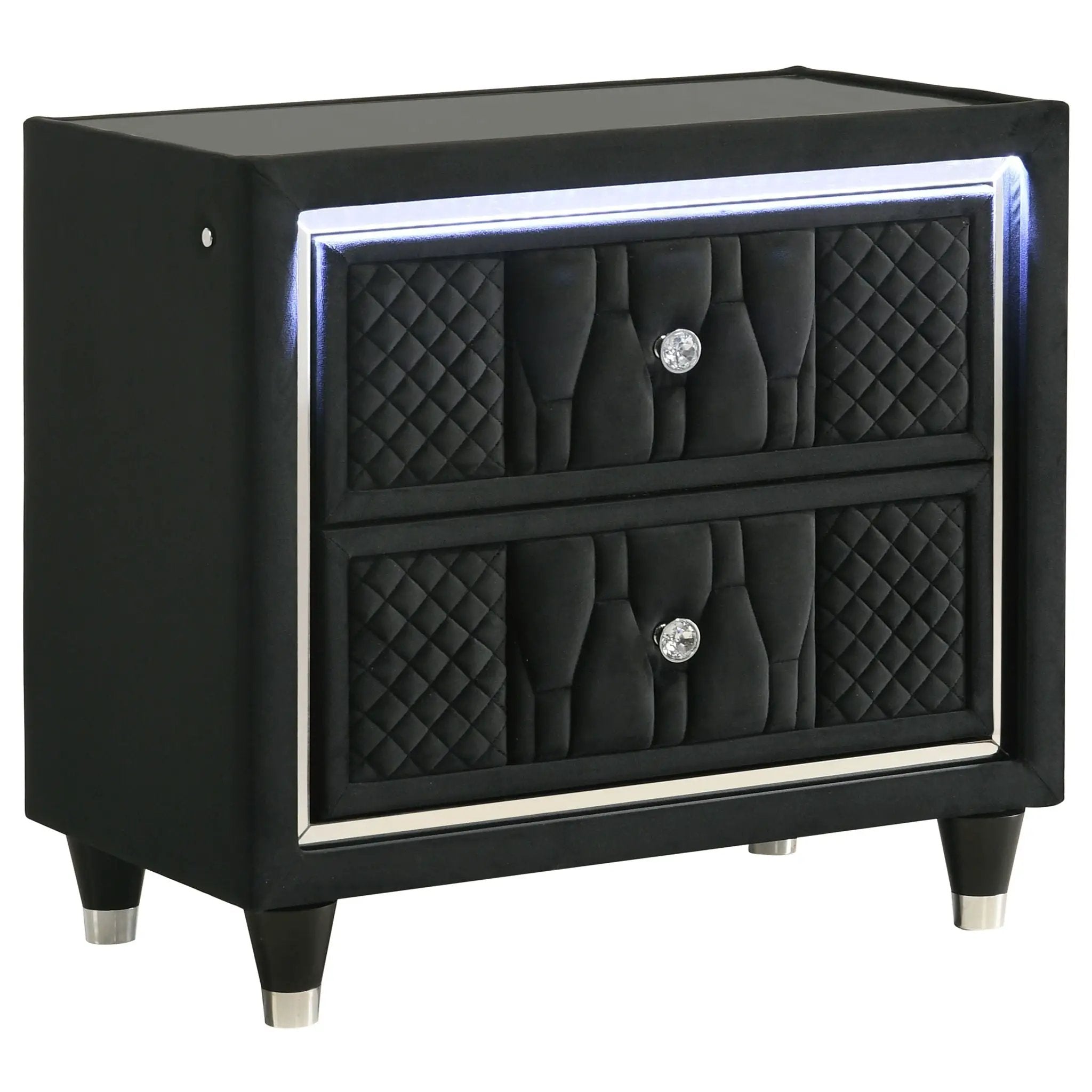 Lorient 5-piece California King Bedroom Set Black by Unique Piece Furniture