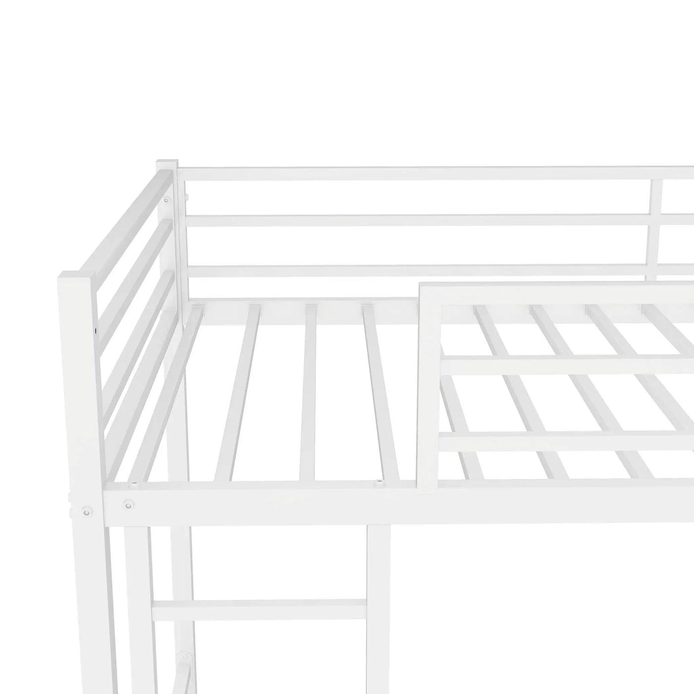 Bunk Bed With Noise Reduction And Safety Guardrail by HouseOfZazla
