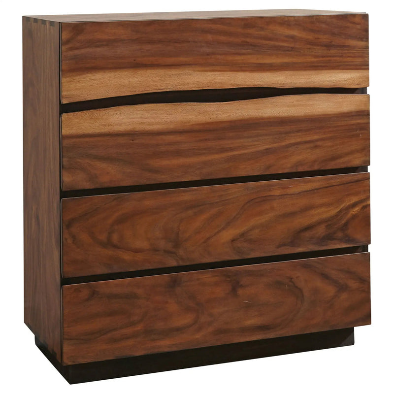 Winslow 4-drawer Bedroom Chest Smokey Walnut by Unique Piece Furniture