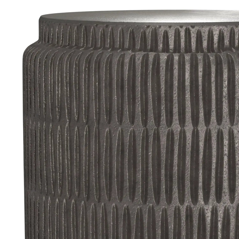 Juno - Cast Aluminum Side Table - Black by Unique Piece Furniture