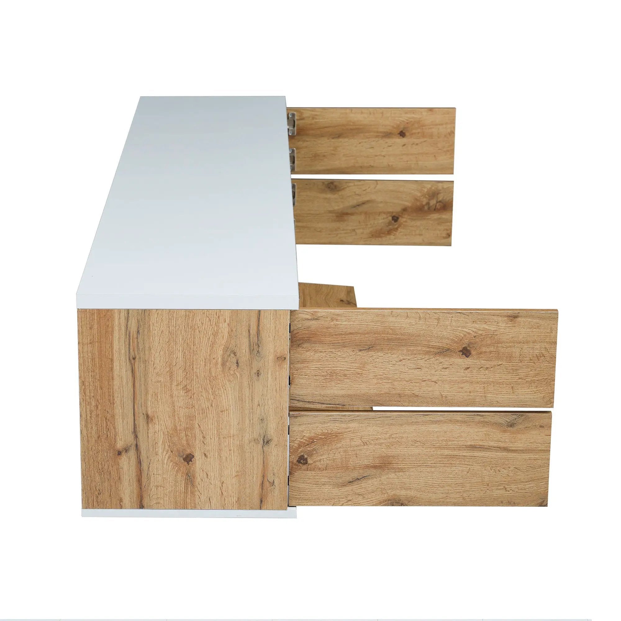 Modern TV stand with Multi-Functional Storage by BLAKHOM