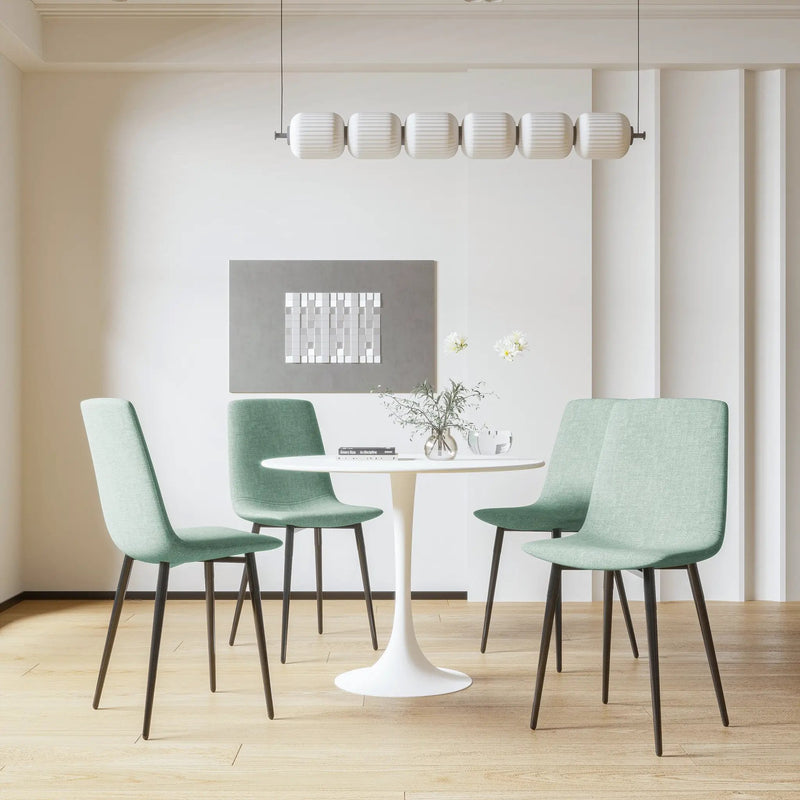 31.5" White Dining Table by HouseOfZazla