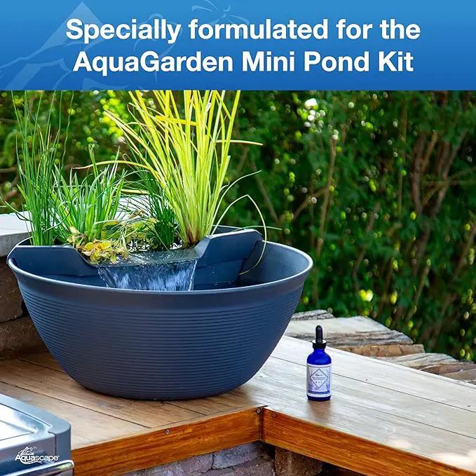 Aquascape AquaGarden Pond and Fountain Maintenance Water Treatment, 4-in-1, 4 oz, 96098 by GreenHaven Gardens