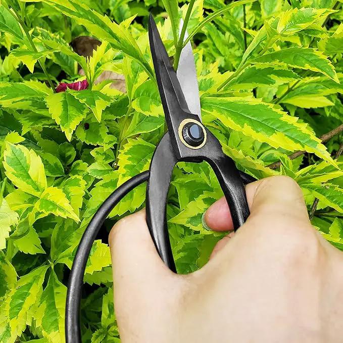 gonicc Professional 7.3" Bonsai Scissors(GPPS-1012), For Arranging Flowers, Trimming Plants, For Grow Room or Gardening, Bonsai Tools. Garden Scissors Loppers. by GreenHaven Gardens