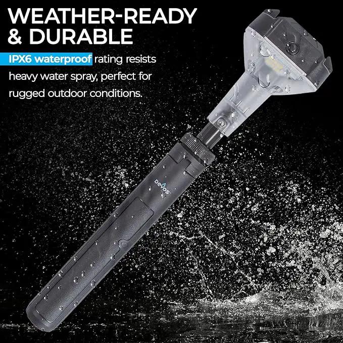 DEVOS - LIGHTRANGER 800 Mini Telescoping Camp Light, 4.5 Tall with 800 Lumens, Ultra Compact & Portable, Rechargeable LED Lantern, Up to 30-Hour Runtime, 1 Year Warranty, Includes Carry Case by GreenHaven Gardens